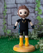 Lionel Messi Crochet Pattern – Fortnite Style Amigurumi Doll