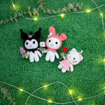 Sanrio Crochet Pattern Bundle – Hello Kitty, Kuromi & My Melody