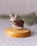 Crochet Snail Keychain Pattern
