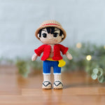 Luffy Crochet Pattern – One Piece Amigurumi Doll