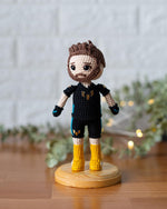 Lionel Messi Crochet Pattern – Fortnite Style Amigurumi Doll