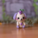Grape Puppy Crochet Pattern – Amigurumi Doll