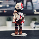 Kratos Crochet Pattern – God of War-Inspired Amigurumi Doll