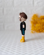 Lionel Messi Crochet Pattern – Fortnite Style Amigurumi Doll