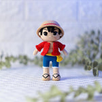 Luffy Crochet Pattern – One Piece Amigurumi Doll