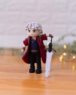 Dante Crochet Pattern – Devil May Cry Amigurumi Doll