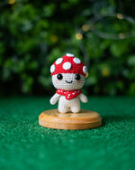Cute Mushroom Crochet Pattern – Amigurumi Keychain