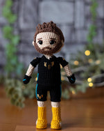 Lionel Messi Crochet Pattern – Fortnite Style Amigurumi Doll
