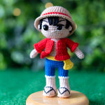 Luffy Crochet Pattern – One Piece Amigurumi Doll