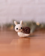 Crochet Snail Keychain Pattern