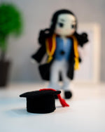 Graduation Doll Crochet Pattern – Girl Amigurumi Doll