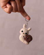 Crochet Snail Keychain Pattern