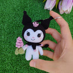 Kuromi Crochet Pattern – Sanrio Amigurumi Doll