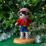Luffy Crochet Pattern – One Piece Amigurumi Doll