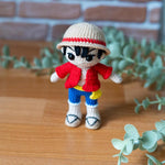 Luffy Crochet Pattern – One Piece Amigurumi Doll