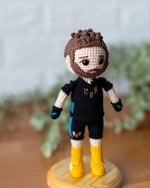 Lionel Messi Crochet Pattern – Fortnite Style Amigurumi Doll
