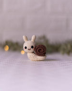 Crochet Snail Keychain Pattern