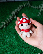 Cute Mushroom Crochet Pattern – Amigurumi Keychain