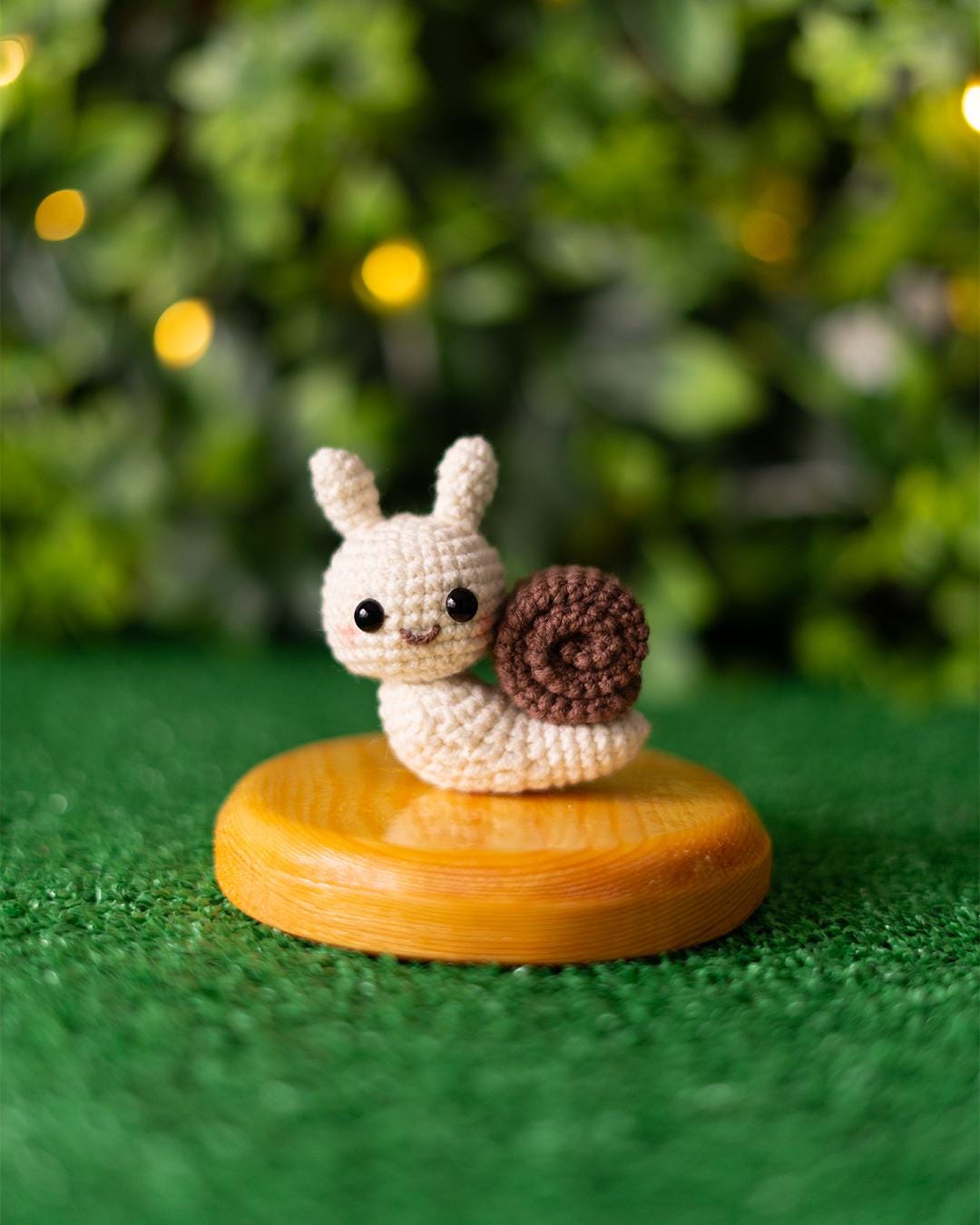 Crochet Snail Keychain Pattern
