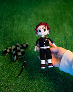 Tanjiro Kamado Crochet Pattern – Demon Slayer Amigurumi Doll