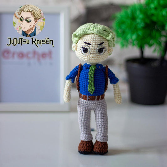 Nanami Crochet Pattern – Jujutsu Kaisen Inspired Amigurumi Doll