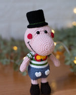 Crochet Pig Clown Amigurumi Pattern – Cute Circus Pig Doll