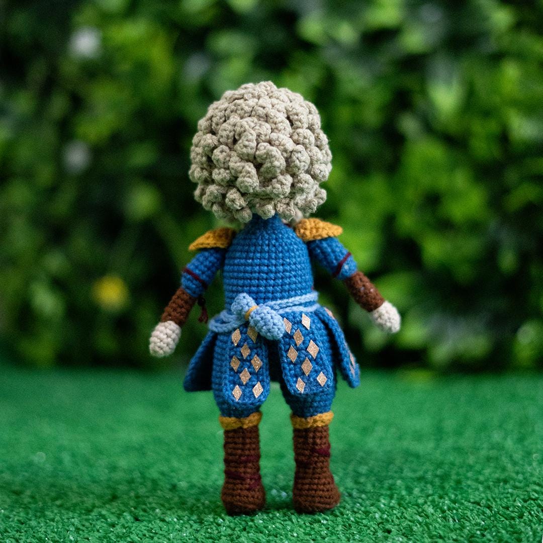 Wukong Crochet Pattern – Black Myth Amigurumi Doll