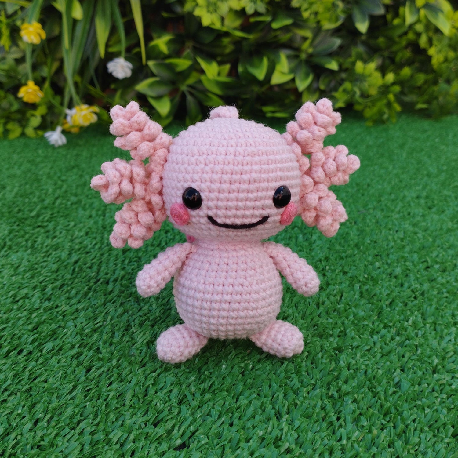 Cute Axolotl Crochet Pattern – Amigurumi Doll