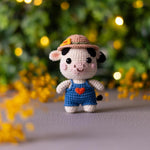 Cute Cow Crochet Pattern – Amigurumi Doll