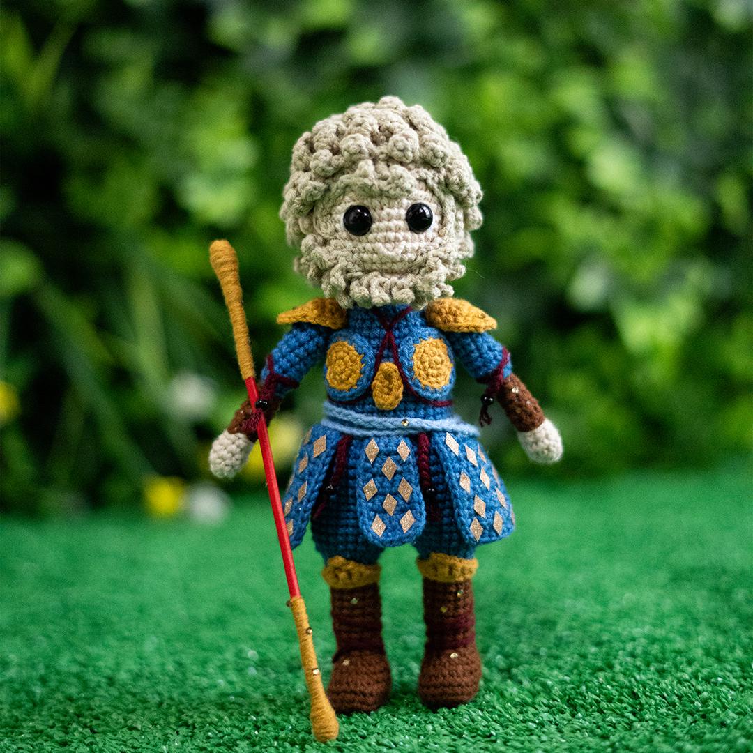Wukong Crochet Pattern – Black Myth Amigurumi Doll