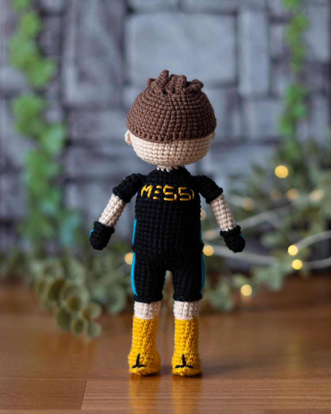 Lionel Messi Crochet Pattern – Fortnite Style Amigurumi Doll