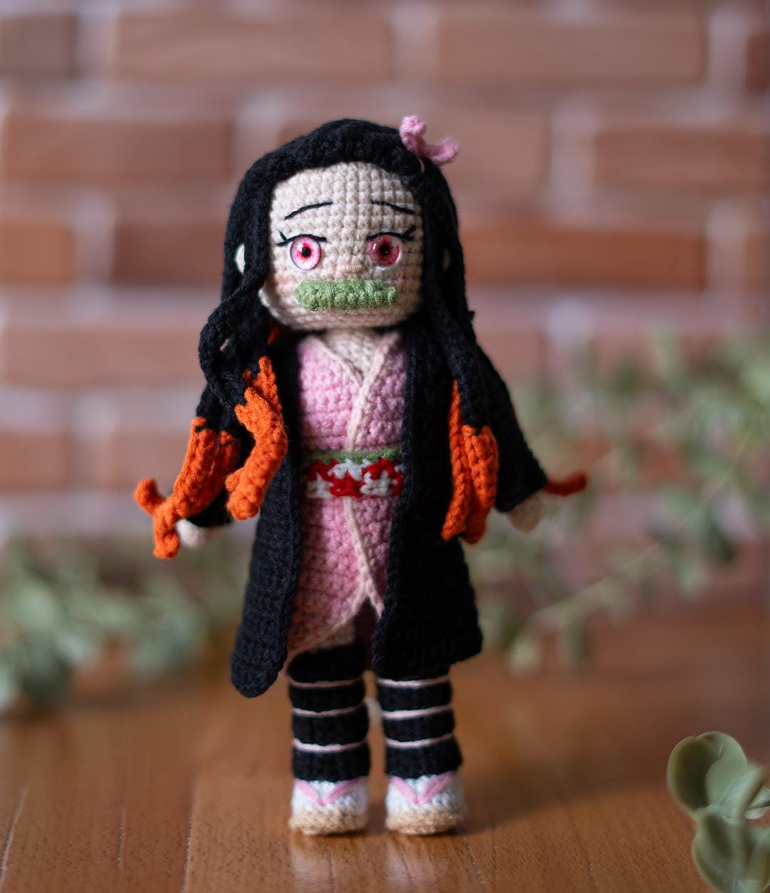 Nezuko Crochet Pattern – Demon Slayer Amigurumi