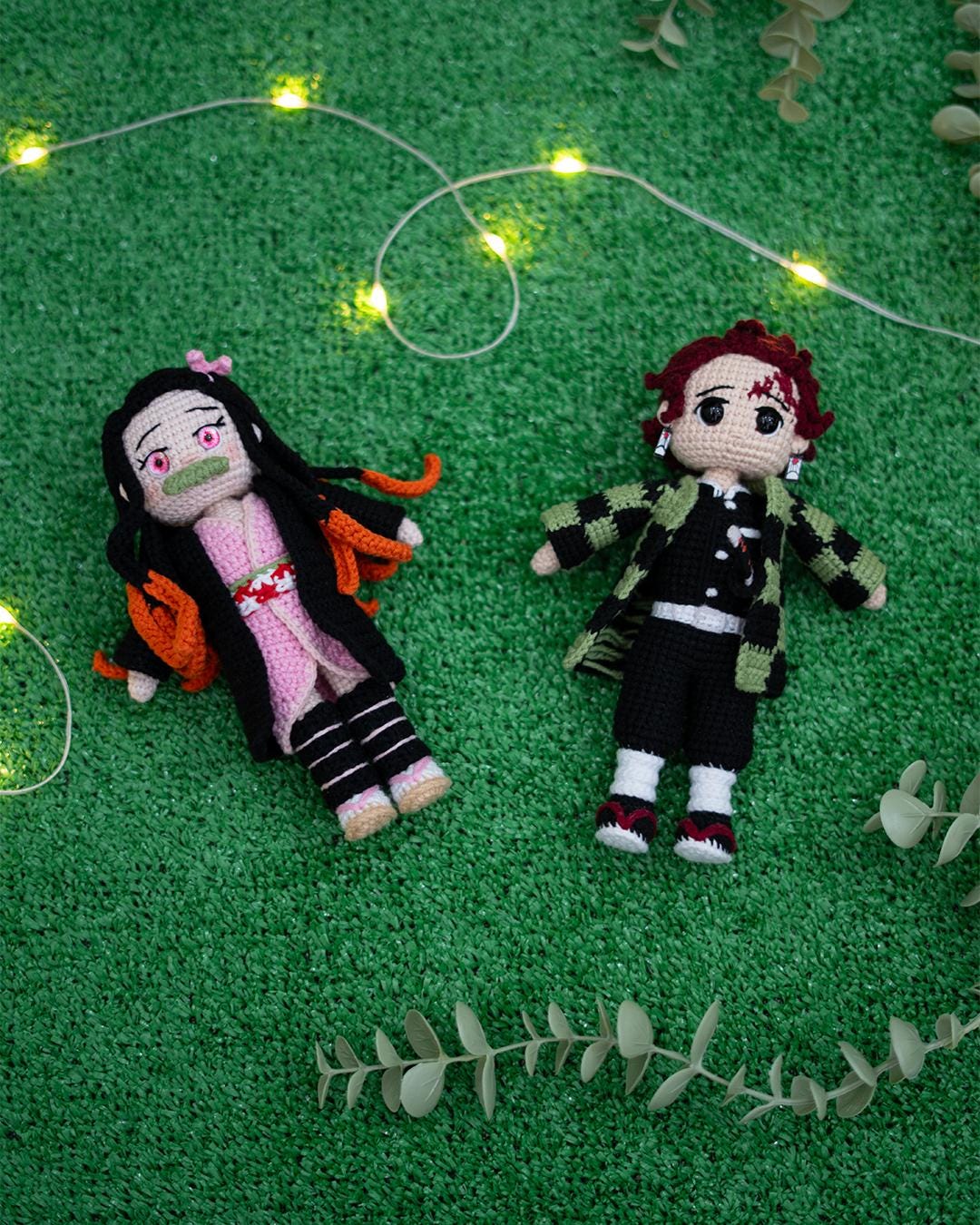 Tanjiro & Nezuko Crochet Pattern – Demon Slayer