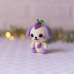 Grape Puppy Crochet Pattern – Amigurumi Doll