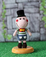 Crochet Pig Clown Amigurumi Pattern – Cute Circus Pig Doll