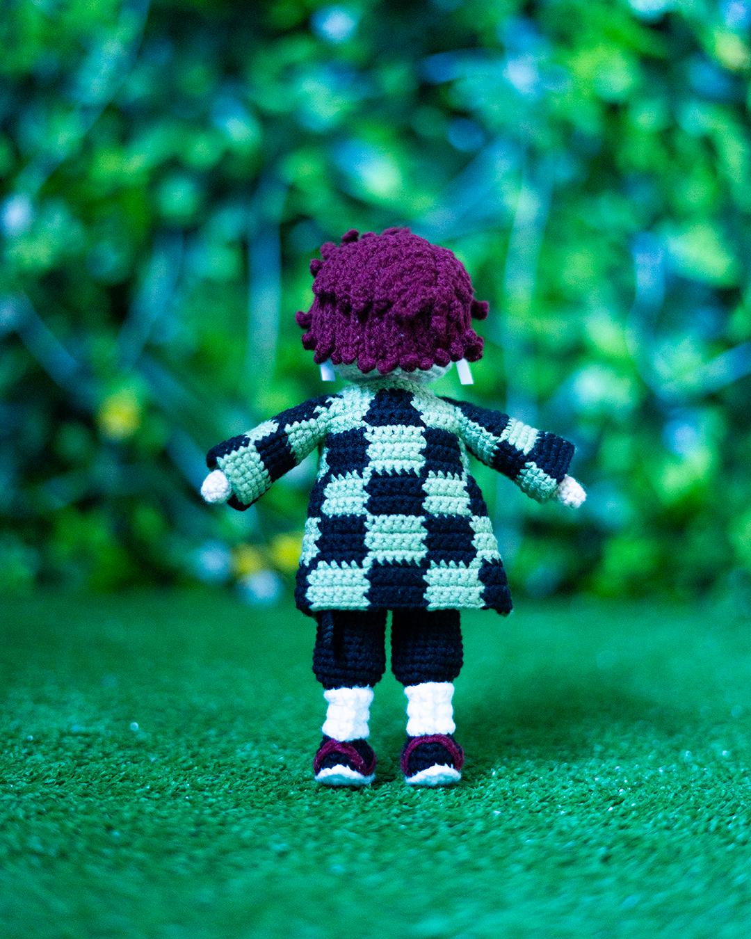Tanjiro Kamado Crochet Pattern – Demon Slayer Amigurumi Doll
