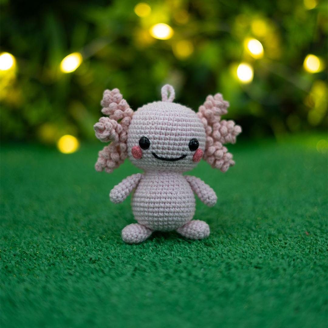 Cute Axolotl Crochet Pattern – Amigurumi Doll