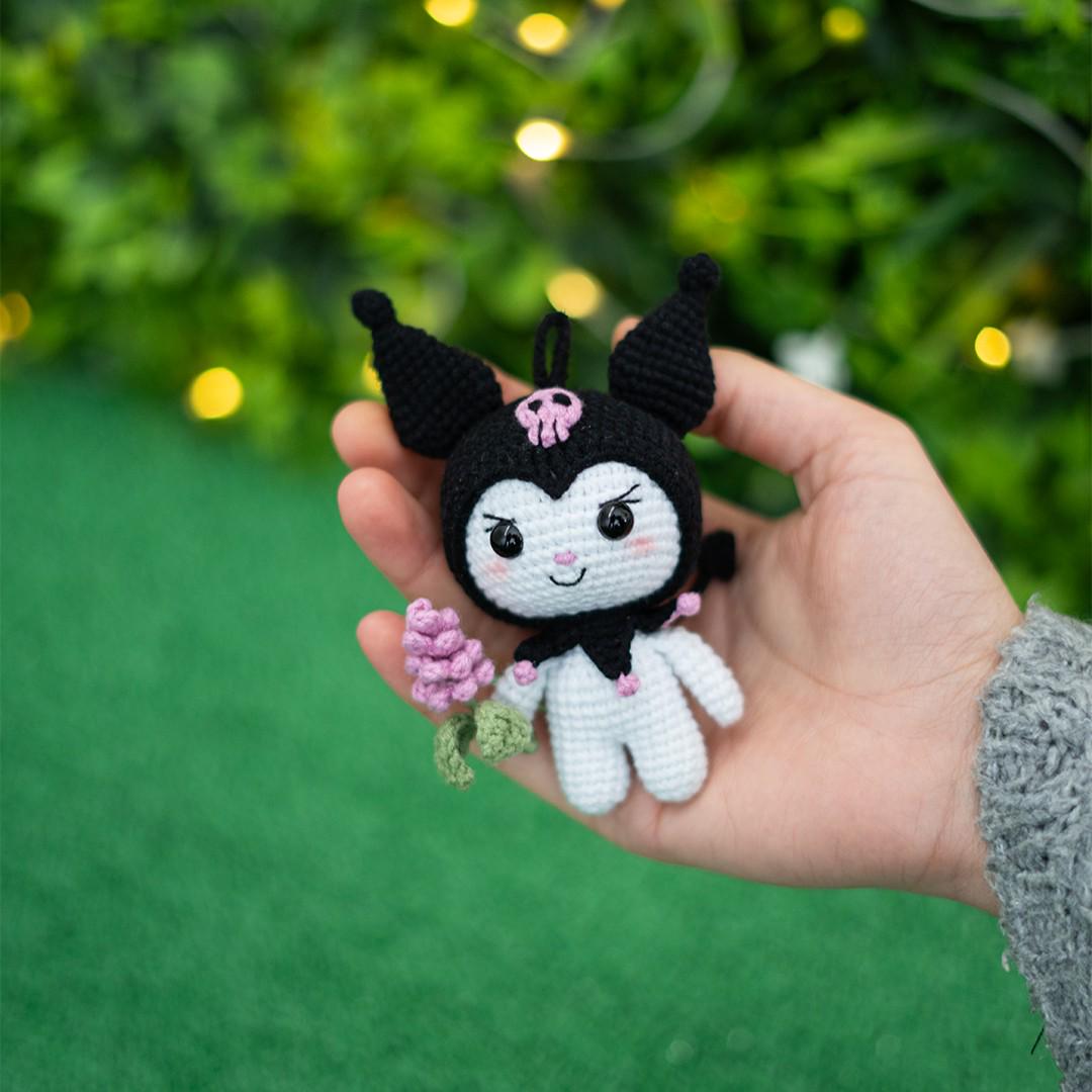 Kuromi Crochet Pattern – Sanrio Amigurumi Doll
